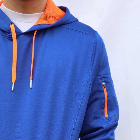 Deep Blue Fila hoodie - Picture 2 of 6